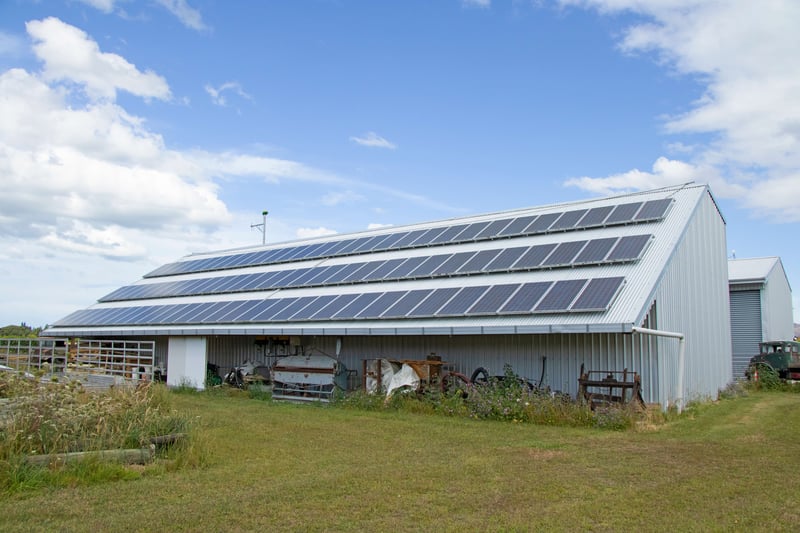 Adding solar panels to a shed